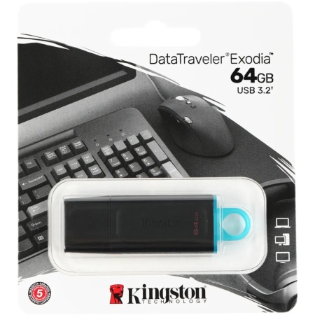 Флеш-накопитель Kingston DataTraveler USB 3.2 64GB